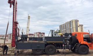 Инженерно-сейсмологические изыскания в Михайловке в октябре